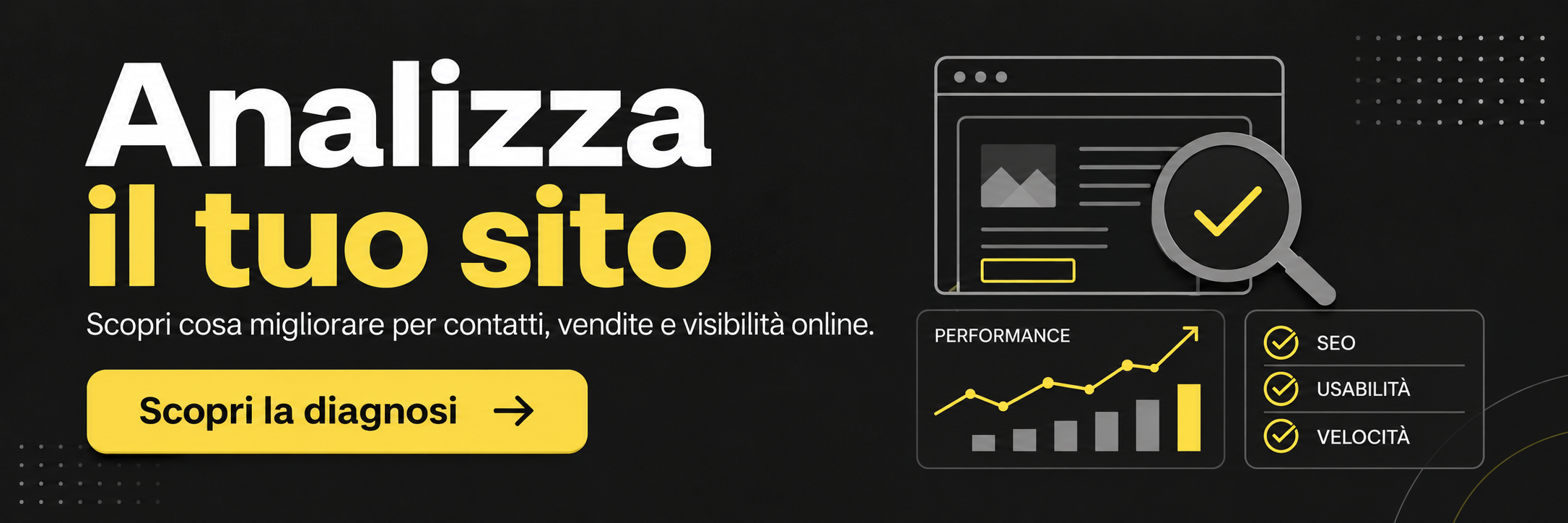 Scopri la diagnosi del sito web - MF Soluzioni Digitali